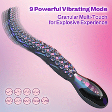 Load image into Gallery viewer, 10.6" Tentacle Dildo Vibrator Sex Toys - Realistic Anal Dildo Vibrators with 9 Vibration Modes &amp; LED Display，Sex Toy for G Spot &amp; P Spot Stimulation，Monster Silicone Dildos Anal Plug Prostate Massager