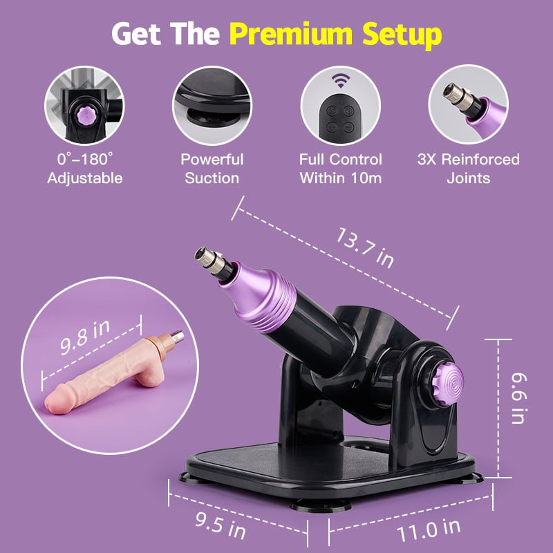 Thrust Master 180° Adjustable Larger Motor Sex Machine Thrusting Sex Toy for Women