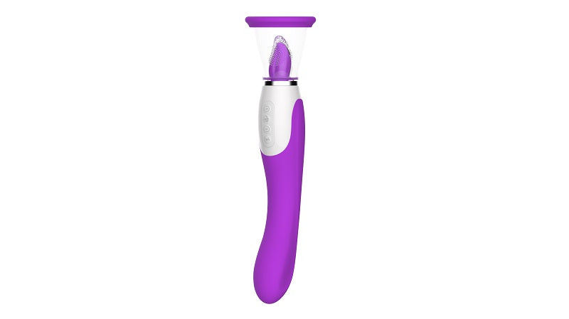 Wistone 3 In 1 Sucking, Licking & Vibrating Female Masturbator