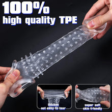 Load image into Gallery viewer, Dovelo Reusable Penis Sleeve Cock Extender / Condom