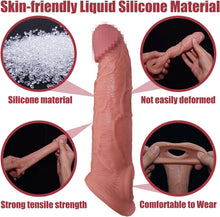 Load image into Gallery viewer, Vibrating Penis Sleeve with 10 Vibration Modes