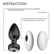 Load image into Gallery viewer, Wireless Remote Control Men's And Women's Common Anal Plug Set Prostate Orgasm Massager Adult Sex Toy