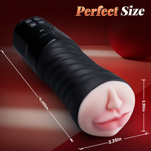 Load image into Gallery viewer, Beta Blowjob Double Hardness Sucking Vibrating Masturbator Male Stroker