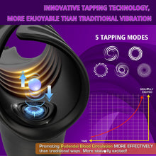 Load image into Gallery viewer, Andromeda Penis Tapping Vibrator - Vibrating &amp; Portable