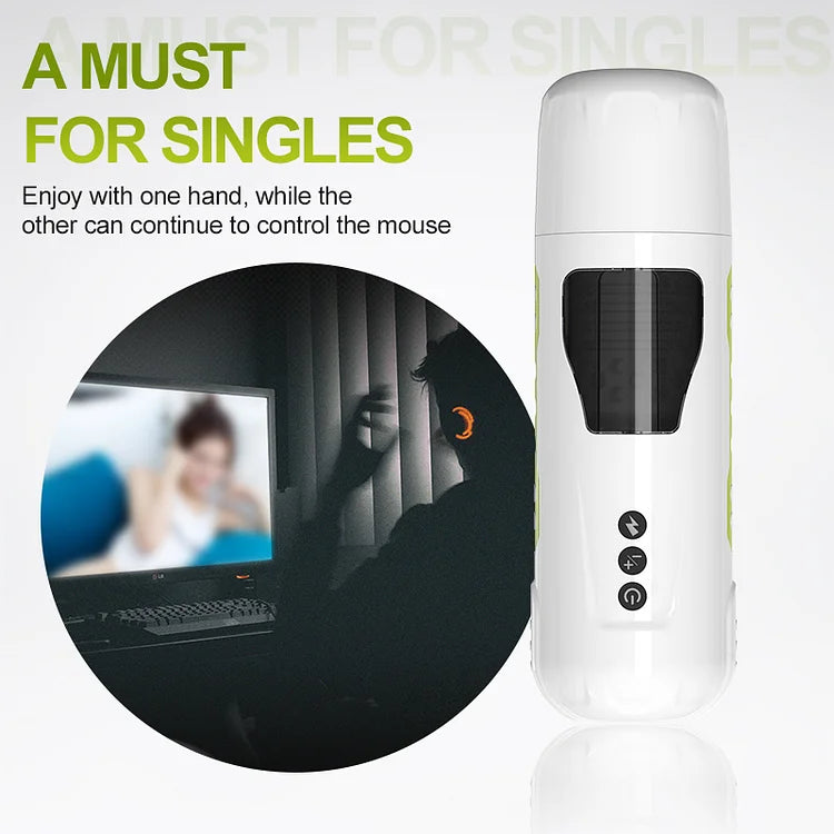 Biji's New Product Popular Xuanfeng Aircraft Cup Electric Fully Automatic Telescopic Rotating Male Masturbation Wholesale At The Source